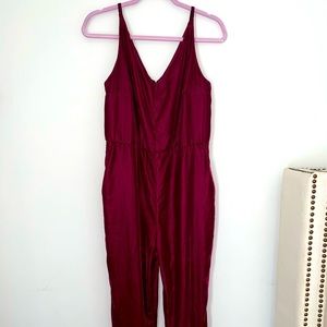 Maroon Velvet Jumper